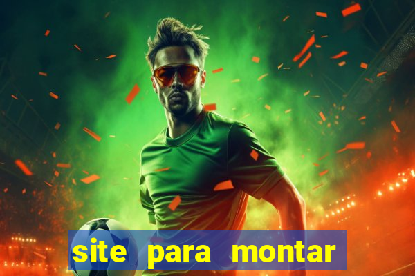 site para montar time de futebol